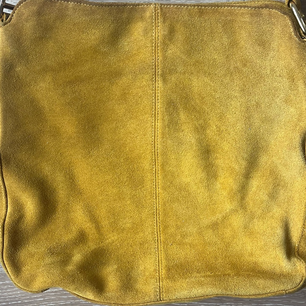 Giani Bernini Yellow Shoulder Bag with Slouchy Design - Picture 10 of 14